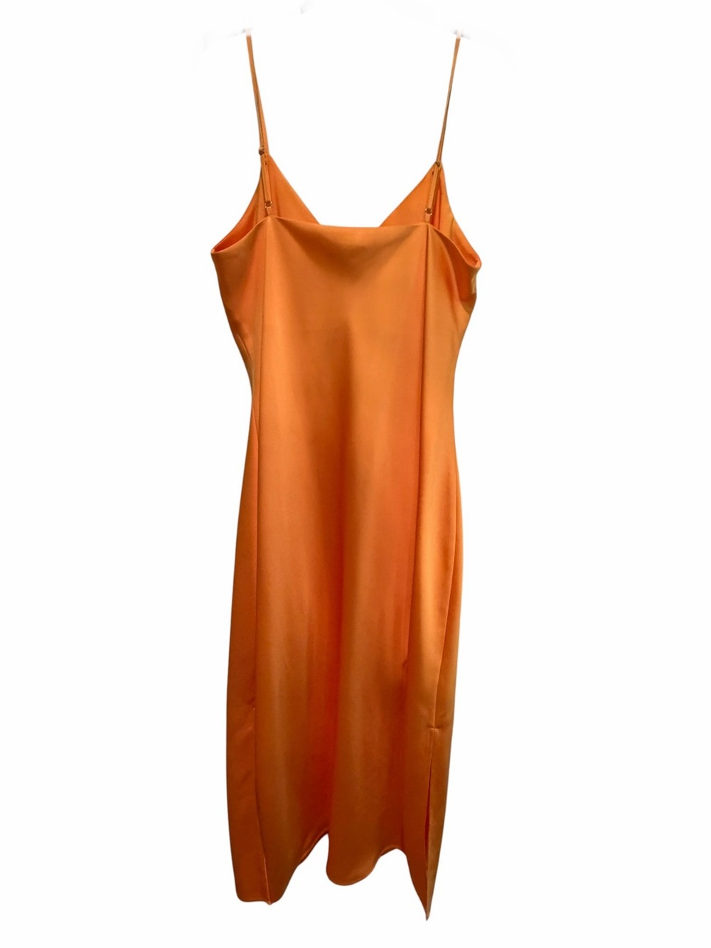 Gianni Bini Harper Tangerine Slip Dress (M) - Picture 2 of 5